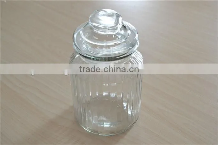 tall clear food container glass jar