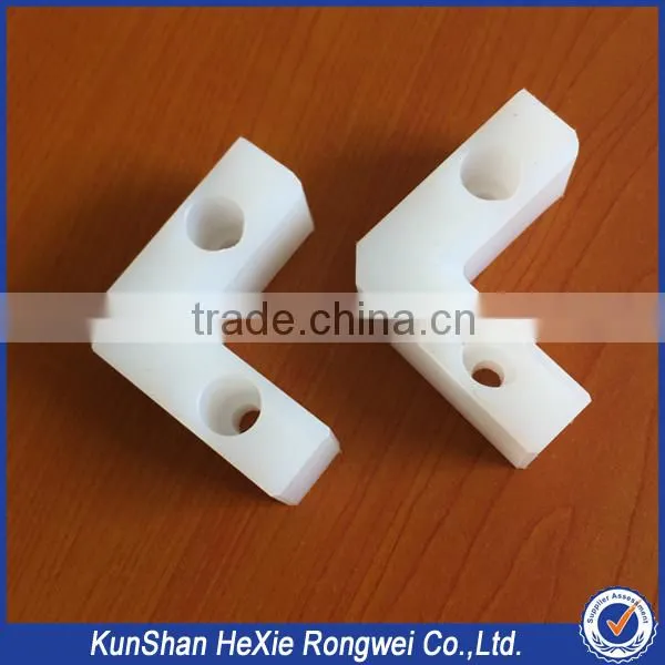 OEM factory manufacturer perforated white plastic product parts