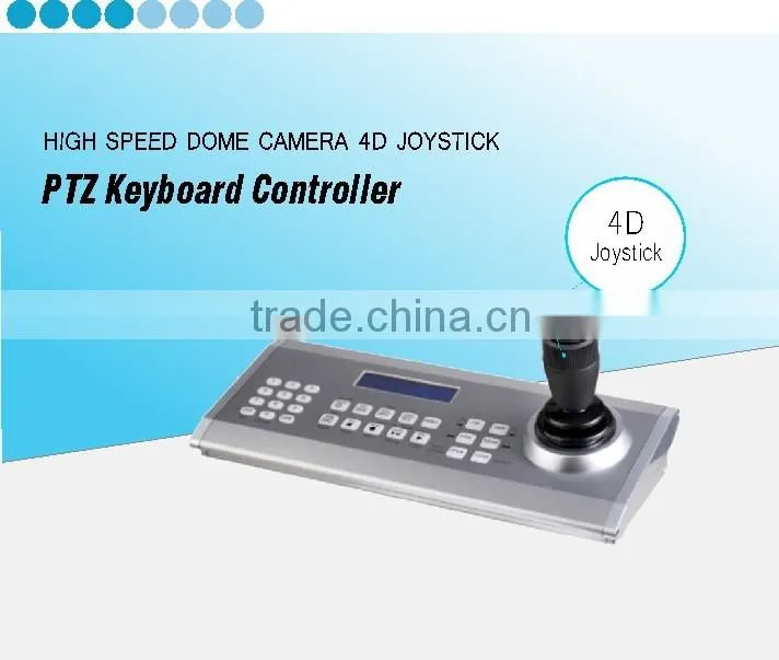 RS232 RS485 3D Analog USB PTZ Camera Keyboard Controller