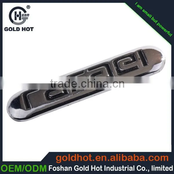 new product promotional argentate nameplate,metal stickers
