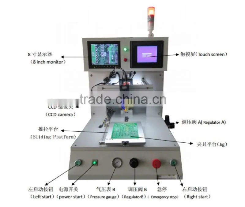 Pneumatic Hot Bar Soldering Machine