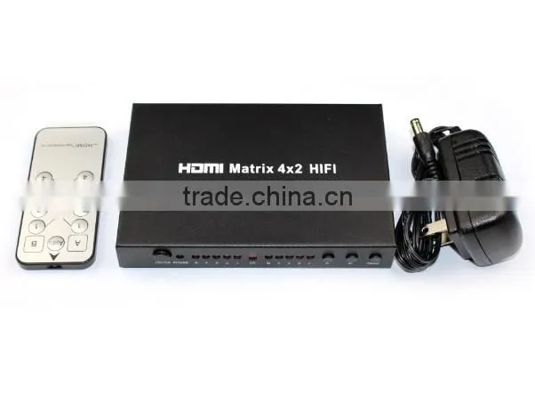 OEM/ODM Ultra 4x2 HDMI Matrix with factory price 1080P