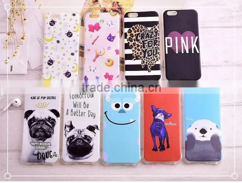 European Cup caricature style design hard phone case