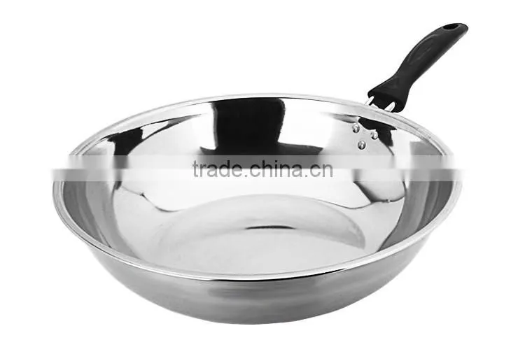 FDA LFGB SGS stainless steel non stick frying pan for house