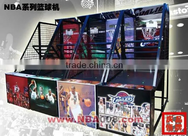 QH NBA Series Iron Material Sports Basketball Amusement Machine