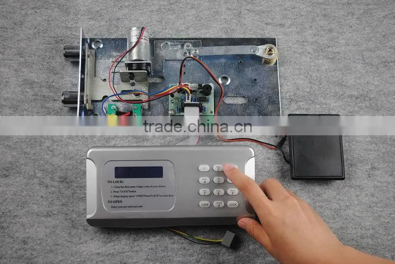 safe box LED display lock,key lock,home safe lock,combination lock for lockers