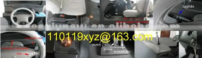 32 inch large LCD screen car driving simulator
