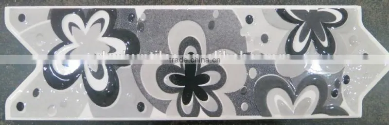 Arrow shape gold Listello Tiles