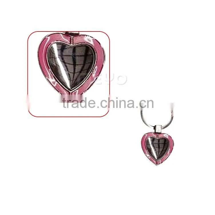 Popular heart shaped key chain pen card holder in gift box set for business