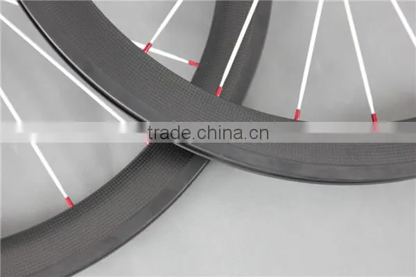 Carbon 50mm road bike wheelset High strength full carbon fiber road bike wheelset 50C