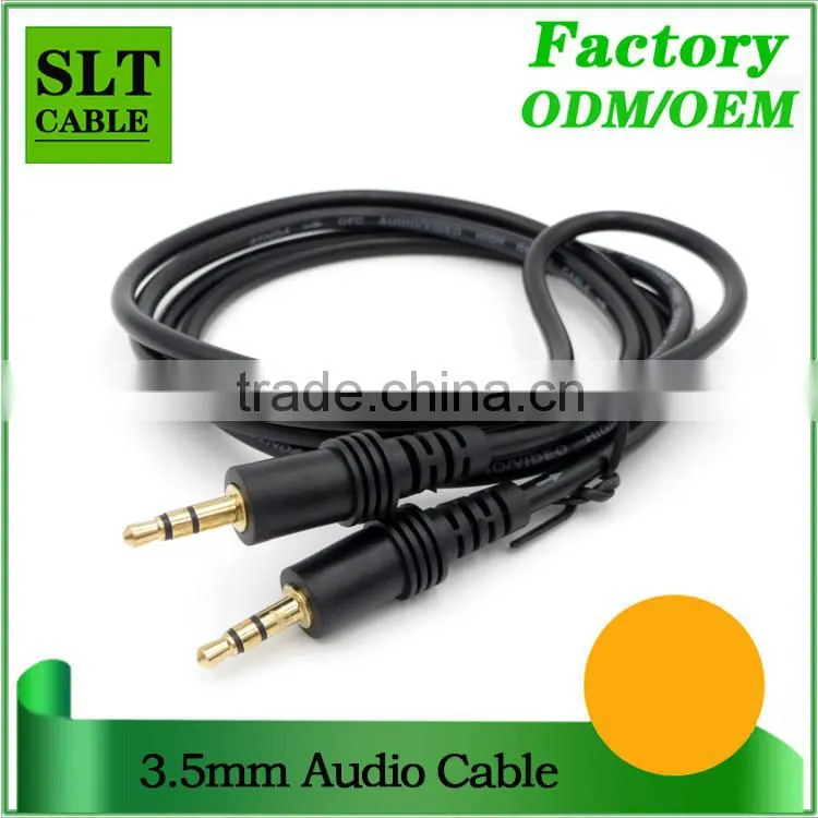 SLT 10Ft High Quality 3.5mm Male to Male Stereo Audio Cable