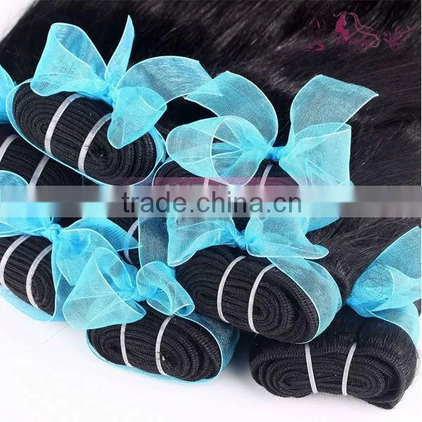 hair beautiful virgin indian/brazilian/peruvian hair weave/weft
