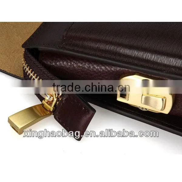Business genuine zip lock bag holde lock for bags with bag lock