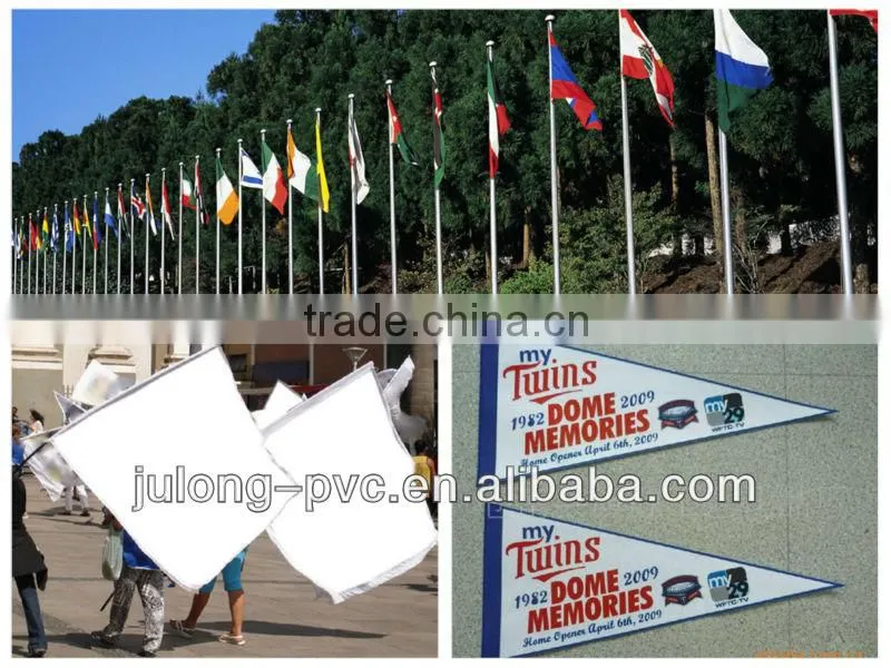 Outdoor Solvent Printing Material Flag Fabric banner