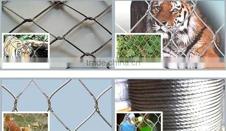 stainless steel wire rope mesh ss304