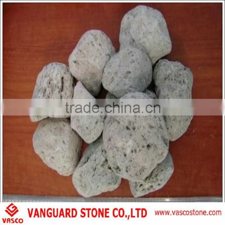 Quarry owner of red lava stone