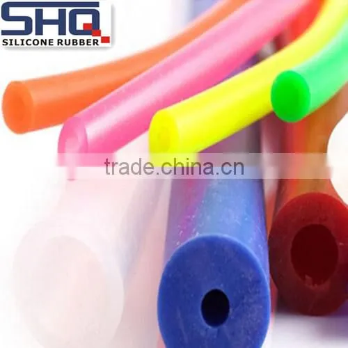 Food Grade Silicone Tube with Colorful In Different Sizes