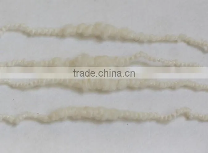 80%Wool 20%Polyester Loop Yarn Big Belly Yarn For Thread