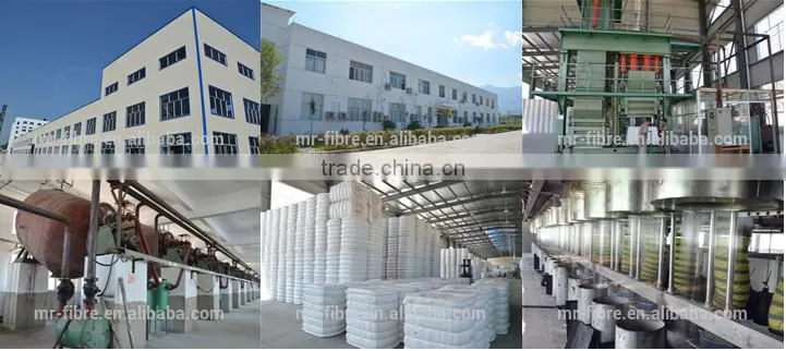 Filling material regenerated Hollow Conjugate Polyester Staple Fiber made of pet flakes