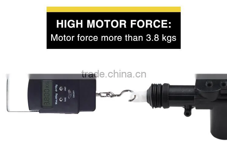 2015 new style factory price 5 wire central locking system power door lock actuator