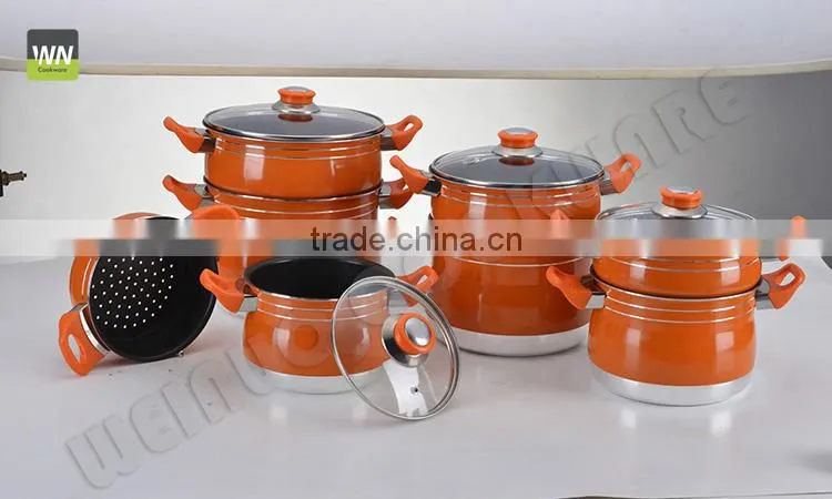 Aluminum Dual Layer Pot w/ mirror finish