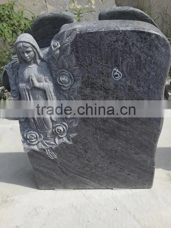 Emerald Pearl Granite tombstone for sale