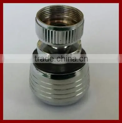 brass shell with plastic inner core kitchen Faucet aerator with swivel ball joint
