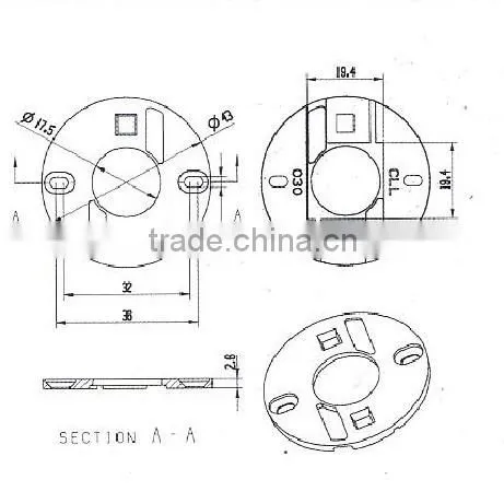 High quality new product holder for CITIZEN COB diodes