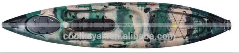 plastic fish pedal boat fishing kayak with pedals