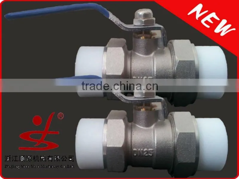 PPR Plastic Valve with Manual Handle