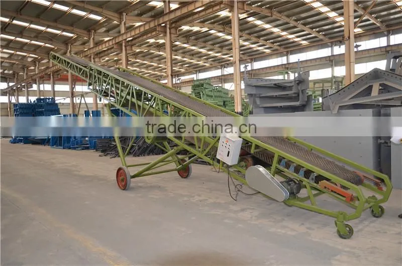Automatic trailer/van/truck/container loading and unloading conveyor parts