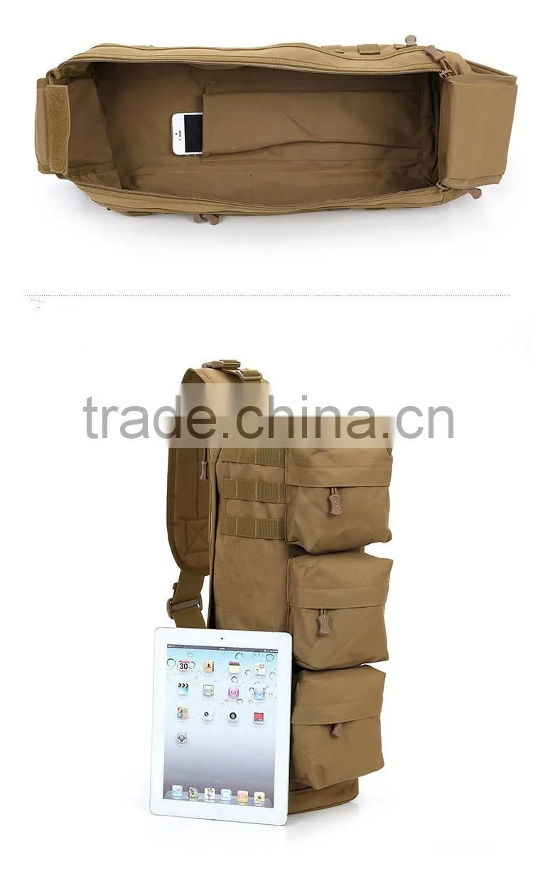 Outdoor camouflage airborne molle miliatry tactical bag