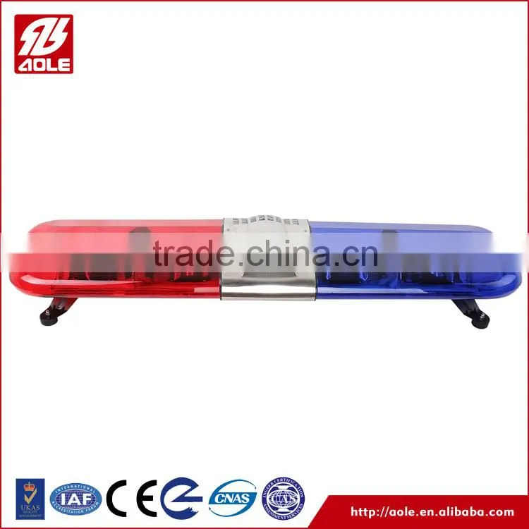 Emergency vehicle mount light bar Federal Signal Amber light