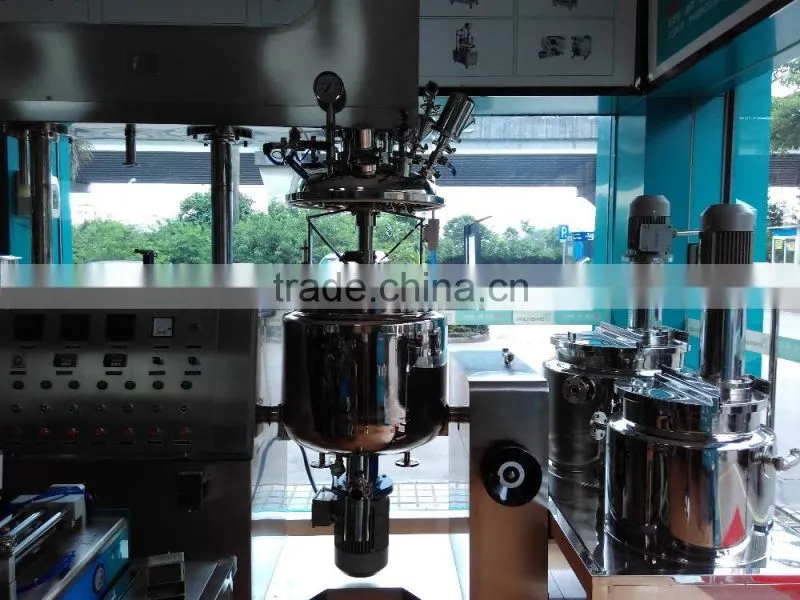 China supplier excellent quality shaving foam making machine vacuum emulsifying machine