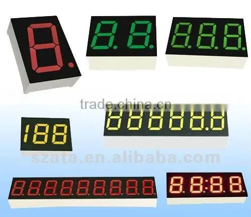 Full color 4 digits 7 segment led display