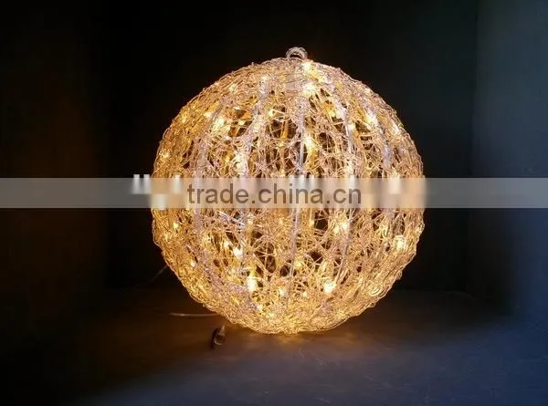 3d christmas ball led motif light christmas led ball light