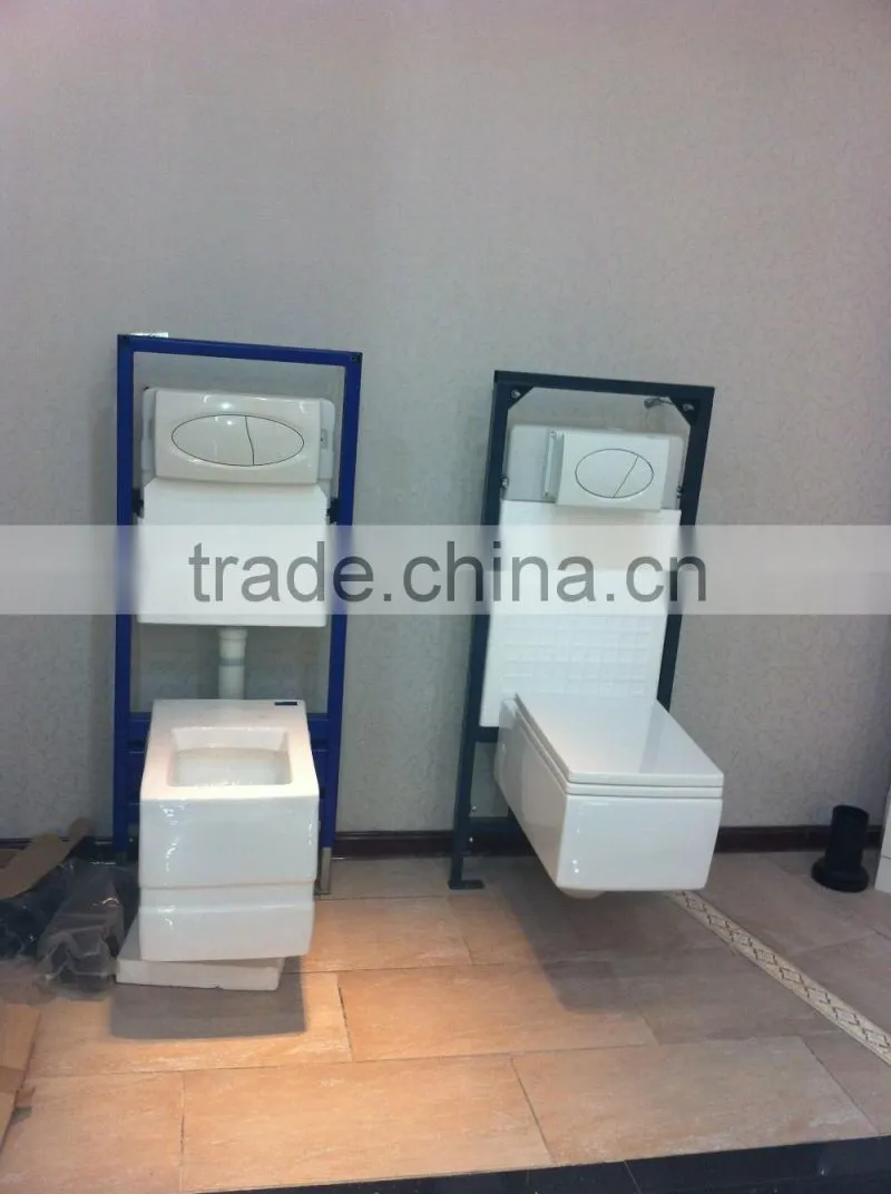 Sanitary Ware Ceramic Concealed Cistern For Wall Hung Toilet