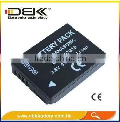 Rechargeable Li-ion Camera Battery for Panasonic DMW-BCG10E
