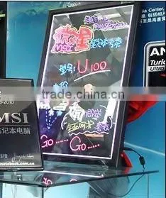 led fluorescence writing sign