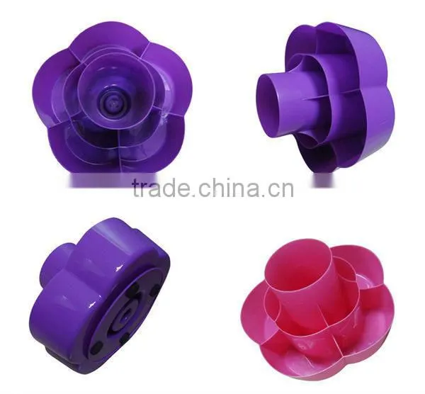 makeup rotatable plastic storage tray / flower stand / displays stands / rotating storage tool
