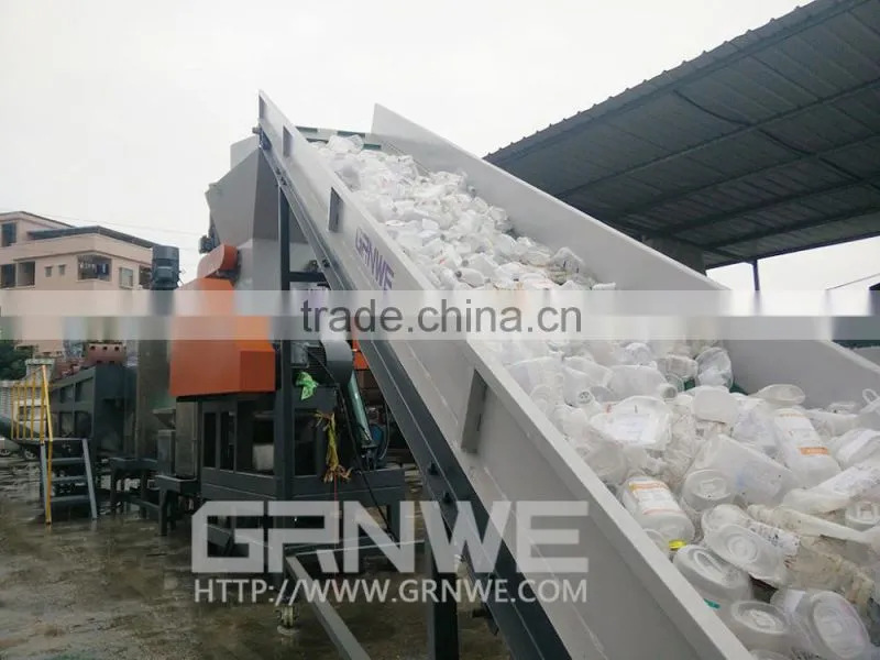 High efficiency HDPE Milk Bottle Scrap washing line