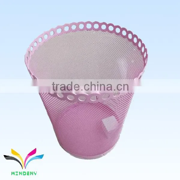 Supermarket hot sale mesh shape sale waste bin for truck