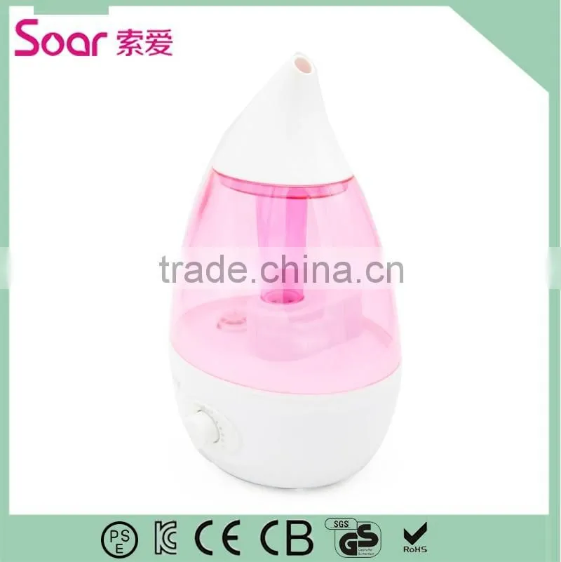 1.7L 110/220V 25W top quality atomizer air humidifier/ultrasonic humidifier J22