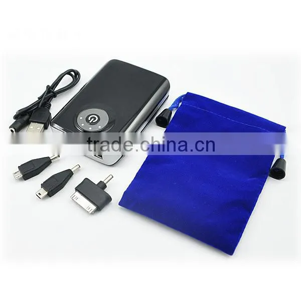 New product Promotional 8000mah solar power bank for smartphone