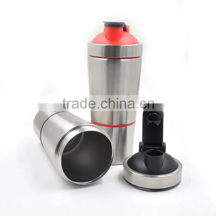 700ML Customized Branded Protein Shakers with 200ML Nutrition Powder Compartment