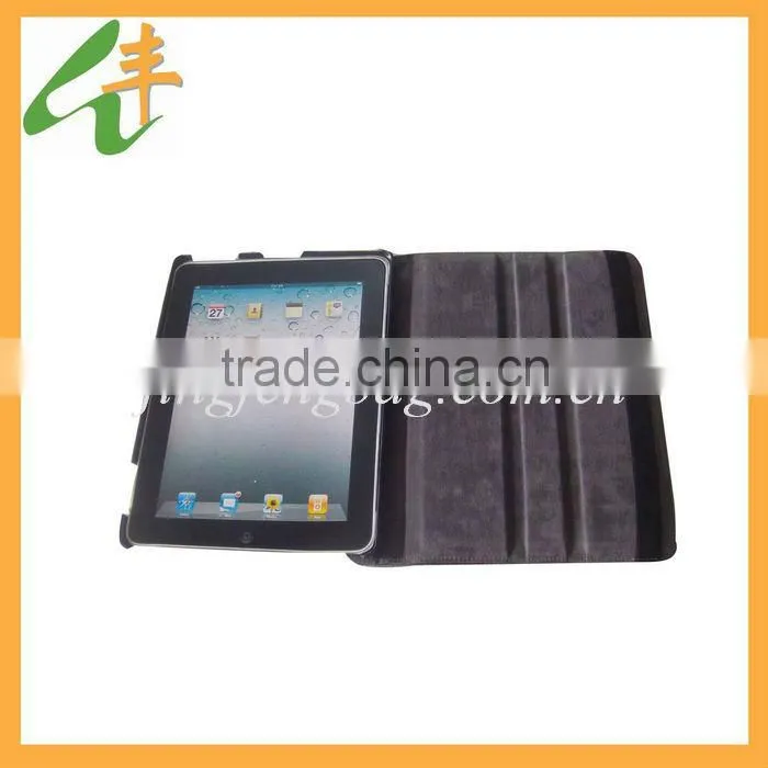 Black patent shock proof 9 inch tablet case with stan