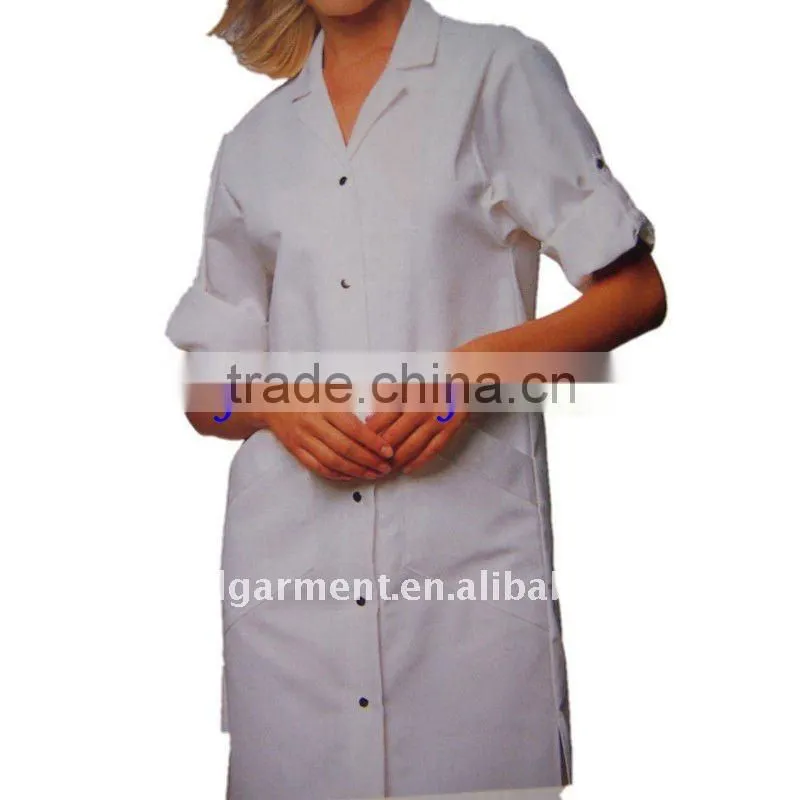 Hospital Doctor's Uniforms La tunique Lab coat Made in China