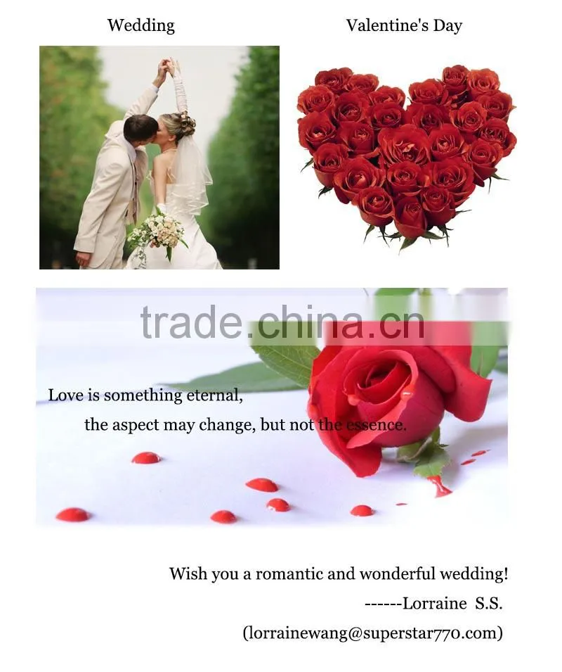 wholesale silk rose wedding decoration centerpieces