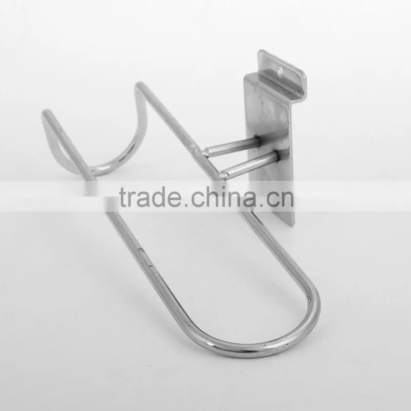 Wholesale Supermarket Metal Chrome Shoes Rack for Display