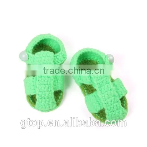 Wholesale Baby Handmade Crochet Shoes Supplier for 1-10 months old S-0038